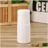 포장 병 병에 병에 흰색 플라스틱 롤을 리필 가능한 탈취제 에센셜 오일 30ml 50ml 휴대용 개인 화장품 용기 dhavh
