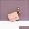 Keychains Lanyards Mini Wallet Keychain Candy Coin Key Bag Decoratieve hanger Keyring Drop Delivery Fashion Accessoires DHPJJ