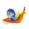 Декоративные предметы статуэтки ручной работы Murano Glass Snail Miniature Ficeurines украшения милые костюмы для животных Дома