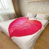 Filtar Super Soft Giant Leaf Filt Home Decor Flanell Gloriosum Leaf Filtar For Beds Sofa Cozy Beach Filtar Handduk Manta Cobertor 230522