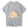 Damen T-Shirts Kemono Friends Serval Mode Damen/Herren Baumwolle Anime Vorherrschende Originalität Po Booth Sinn für Design Weich