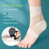 Supporto per caviglia 1 paio di staffe maniche a compressione calzini sportivi elastici traspiranti utilizzati per il recupero da infortuni dolori articolari e supporto per i piedi P230523