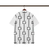 Camisas de designer de luxo masculino de moda de moda geométrica camisa de boliche havaí camisas casuais flora