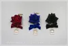 Naszyjniki małego księcia ręcznie robione vintage Velvet Rose Choker Naszyjnik/uszy