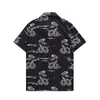 Camicia firmata Camicie casual floreali Hawaii da uomo Camicie con bottoni Camicie stampate T-shirt da uomo a maniche corte M-3XL