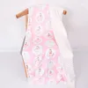 Quilt newborn sleep blanket cotton yarn baby swaddling blankets super soft touch crib bedding sofa basket animals printing plush beautiful ba27 C23