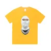 패션 남성 T 최고의 셔츠 브랜드 IH 여름 옴 힙합 스트리트웨어 마스킹 3D 셔츠 1 고품질 스케이트 보드 면화 티셔츠