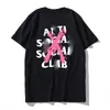 2024 Mens A S C T shirts Fashion designer Shirt Anti Socials Club Cross Letter Print T-shirt Casual Couple Loose Short sleeve tee High Quality HAI