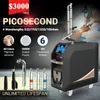 Picosecond Laser Tattoo Removal laser Pico second machine Multi-function Portable ND Yag Laser 532nm 1064nm carbon peel Q-Switched