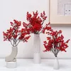 Decorative Flowers 10 Pcs Babys Breath Artificial Bulk Real Touch Fake Silk For Home Decor Indoor Party