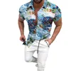 Camicie da città casual da uomo Camicia hawaiana estiva a manica corta Vari modelli Abbigliamento uomo Camicetta cardigan Camicia firmata Chemise Homme