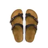 Birken Stock النعال بوسطن قباقيب الصنادل مصمم النساء الرجال المتزلجون أريزونا منصة النعال Pantoufle الوجه بالتخبط أحذية الصيف حجم 35-46