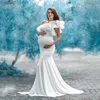 Sukienki macierzyńskie 2020 Letnie fotografie macierzyńskie Długie sukienki Baby Shower Długie sukienki ciąża sesja zdjęciowa maxi sukienka elastyczna bawełna T230523