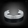 Bangle BABYLLNT 925 Silver Web Bracelet For Woman Wedding Engagement Fashion Charm Party Jewelry Gift