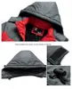 Herenjacks mode voor mannen parka's waterdichte capuchon lagen winter dikker fleece warme windbreaker outdoor buitenshuis