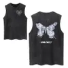 Men's Tank Tops Y2K Clothes for Women Summer Vintage Black Tank Tops Acid Wash Sleeveless Tshirts 100%Cotoon Punk Gothic Tops Tees Unisex Vest 230522