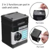 Decoratieve objecten Figurines Elektronisch wachtwoord Geld Box Code Key Lock Piggy Bank Automatische munten Cash Saving Money Box Counter Mini Safe Box Child Cadeau G230523