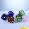 Inches dice shape glass hand pipes for smokingStraight Type