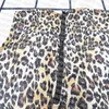 Leopard geprinte yoga -outfit vrouwen ademende sport top hoge taille sport leggings zomer tweedelige sportkleding
