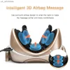 Cuscino per massaggio al collo Collo Spalla Dispositivo di trazione chiropratica cervicale Cuscino per massaggio per alleviare il dolore Massaggiatore per il collo L230523