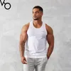 Tanques masculinos Tops de verão Tanque masculino Tampa de moda Moda Gym Sports Sports Fitness Treinamento Treinamento de algodão O-gola Tampa Tampa Treinamento Roupas 230522