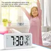 Klockor Tillbehör Andra digitala väckarklockdiskbatterier som drivs LCD -elektroniska dekorationer för sovrumskökkontor