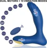 factory outlet modes of prostate vibrator suitable beginners plug sports massager male sex toy waterproof remote control for men and women