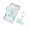 Keychains Bedanyards Creative Baby Keychain Pingente Letra de Letra do Gift Chain Keyring Drop Deliver