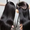 13x4 Transparent spetsar främre mänskliga hår peruker för svarta kvinnor före plockad 13x6 remy brasiliansk rak spets frontala peruk jarin hår