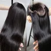 Luffyhair 5*4,5 Jedwabny baza Pełna koronkowe ludzkie włosy z włosami dla niemowląt Preucked Brazylian Remy Hair Peruka dla kobiet