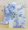 Weitere Partyzubehör für Veranstaltungen, doppelter Aprikosen-Nude-Ballon, Girlandenbogen-Set, Macaron-Blau, Kindergeburtstagsparty-Dekoration, Latex, Babyparty, Hochzeit, Ballons, Dekoration 230523