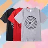 Men's T-Shirts Mens T Shirt Mathematics Symbol Print Cotton Short Sleeve Tees Fashion Casual TShirts 2022 Summer Streetwear Male Clothing Z0522