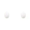 S3691 sjöjungfrufärg Faux Pearl Stud örhängen för kvinnor S925 Silver Post Sweet Nisch hartsörhängen