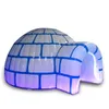 4m White Christmas inflatable snow igloo tent small inflatable igloo dome tent for children fun