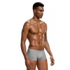 Caleçon tricoté coloré coton sous-vêtements pour hommes couleur unie taille basse Boxer confortable et respirant quatre saisons Shorts