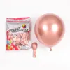 Otros suministros para fiestas de eventos 138/100 piezas Borgoña oro rosa globo guirnalda arco Kit cumpleaños fiesta suministro boda San Valentín propuesta bebé ducha decoración 230523