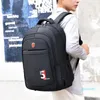 Рюкзак мужчина большие мощности Simple Multi-Layer Outdoor Travel Bag Многофункциональный водонепроницаемый 15,6-дюймовый ноутбук