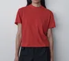 Tasarımcı Kadın Cinolla Üstünde Pamuk Mektup Baskılı Kısa Kollu Crewneck T-Shirt Lady Tees Luxurys Sıradan Giysiler Üstler T-Shirts Giyim Femme