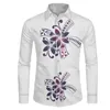 Camisas casuais masculinas Totem Totem Totem Tonga Tonga Tonga Men camisa de mangas compridas moda de mangas longas, impressão dos EUA Size S M L XL 2xl