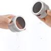 Storage Bottles 2Pc Magnetic Spice Jar Box Seasoning Bottle Stainless Steel Condiment Container For Cooking BBQ Kitchen Gadgets