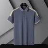 Polos masculinos estilo corea marca sólida camisa de pólo de moda curta de manga curta masculino de verão de verão de algodão respirável tee de tamanho grande 4xl 230522