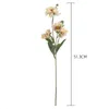 Kwiaty dekoracyjne 1PCS/3PCS sztuczne orchidee