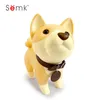 Decorative Objects Figurines Delicate PVC Knock-down Dog Money Box Lovely Birthday Gift Husky Shiba Inu Puppy Piggy Bank Cartoon Dogs Figurines Cash Coin Box G230523