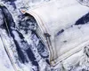 メンズジーンズレトロホールは、苦しめられたJストリートウェアファッションログジーンズY2K衣服ヴィンテージヒップホップパンクズボンをリッピングしましたT230523