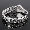 Armbanden Fongten Bokshandschoenen Ontwerp Curb Cubaanse Link Chain Mannen Armband Zilver Kleur Rvs Punk Mannelijke Bangle Mode-sieraden