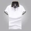 Hot Sales Shirt Luxury Design Male Summer Turn-Down Collar Short Sleeves Cotton Shirt Men Top