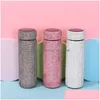 Tumblers 500ml 다이아몬드 열 컵 휴대용 스테인레스 스틸 가정용 물 창조적 선물 선물 배달 홈 정원 부엌 식당 B DHLZV