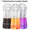 Masturbators Realistic Vagina Male Masturbators For Men Vibrator Soft Pussy Sex Toys Transparent Vaginator Sex Products Vacuum Pocket Cup L230518