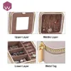 Boxes Mirror Jewelry Boxes Macaron Ready To Ship Jewellery Case Bracelet Earring Necklace Box