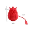 Kaffete Tools Sile Sile Tool Creative Owl Form Vanilla Filter Diffuser Hushåll Teas Set Tillbehör 5.5x4.2x3cm Drop Del DHXSV
